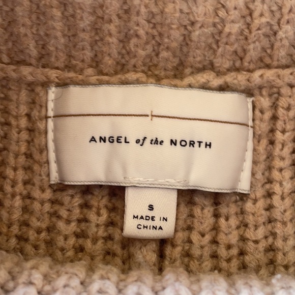 Anthropologie Angel Of The North Cowl Neck Sleeveless Sweater - Picture 4 of 5